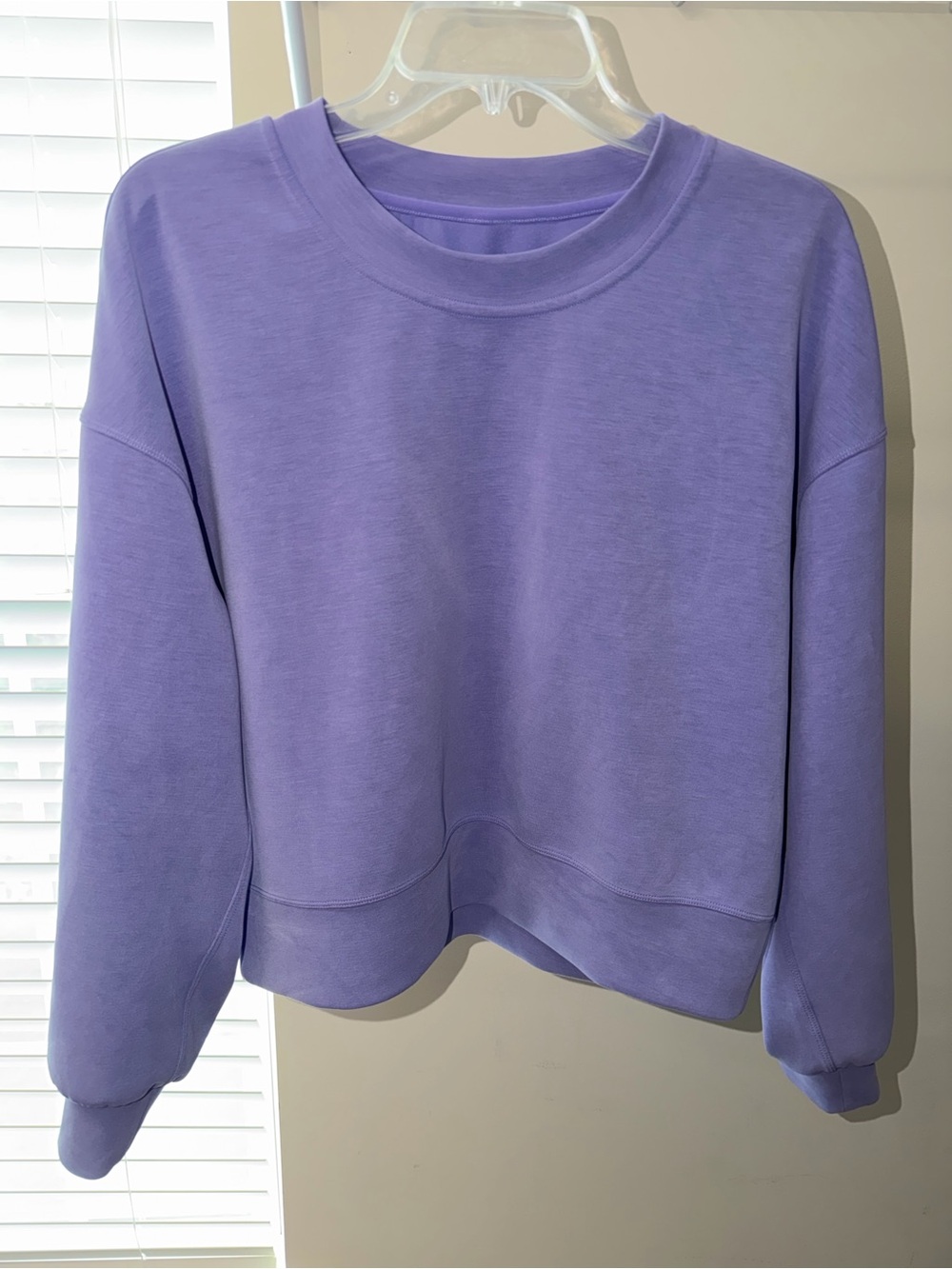 Lululemon Softstreme Perfectly Oversized Cropped Crew Sweatshirt - Picture 2 of 4